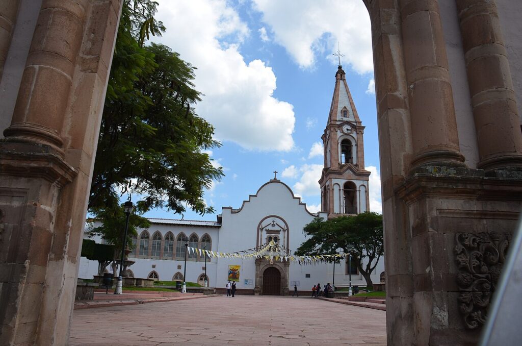 Parroquia de San Agustín en Jacona, Michoacán. México.